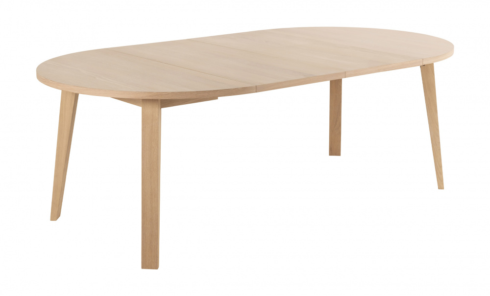 MATILDA Matbord 120-220 Vitoljad i gruppen Matplats / Bord / Matbord hos SoffaDirekt.se (H000023040)