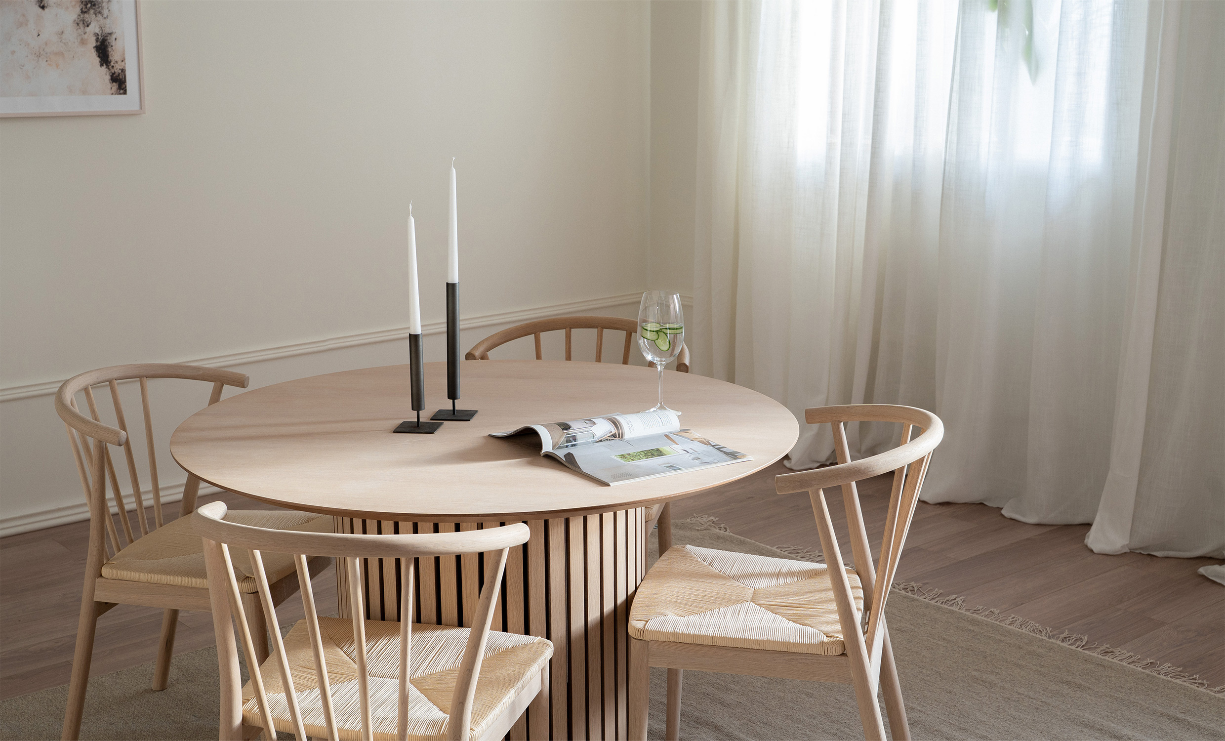 SOLVEIG 120/NINNI Matgrupp 4 Stolar Vitoljad