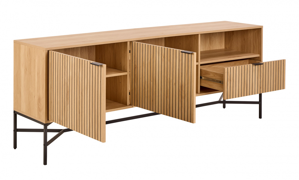 JAMAL Sideboard Ekfanr i gruppen Vardagsrum / Frvaringsmbler / Sideboards hos SoffaDirekt.se (H000023764)