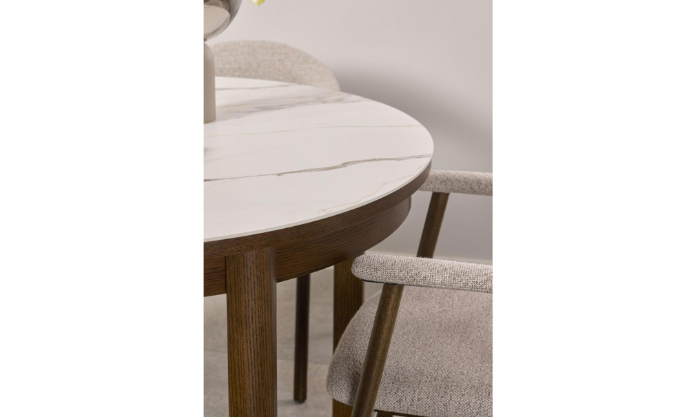 Bild nr 3 (VELORIA Matbord 120 M�rkbrun)