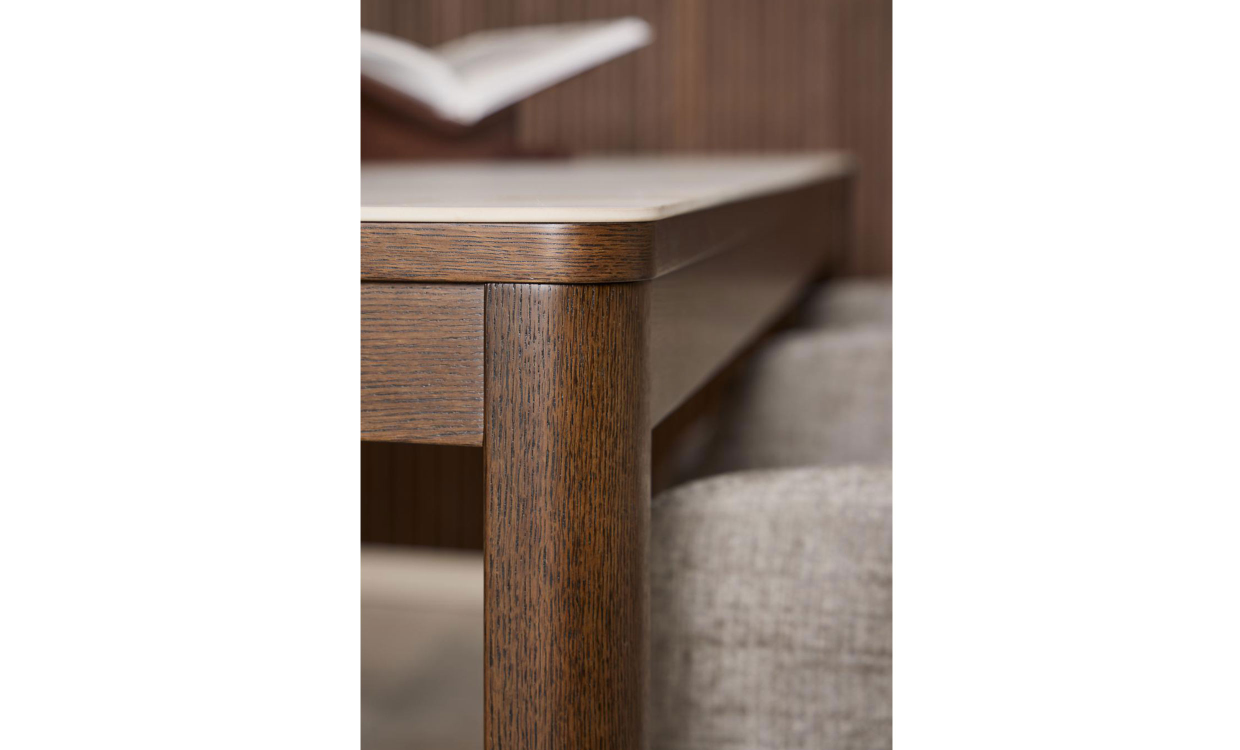 VELORIA Matbord 180 M�rkbrun