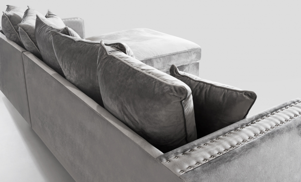 MANHATTAN Divansoffa Hger Beige i gruppen Vardagsrum / Soffor / Divansoffor hos SoffaDirekt.se (HS-313-LR-03)