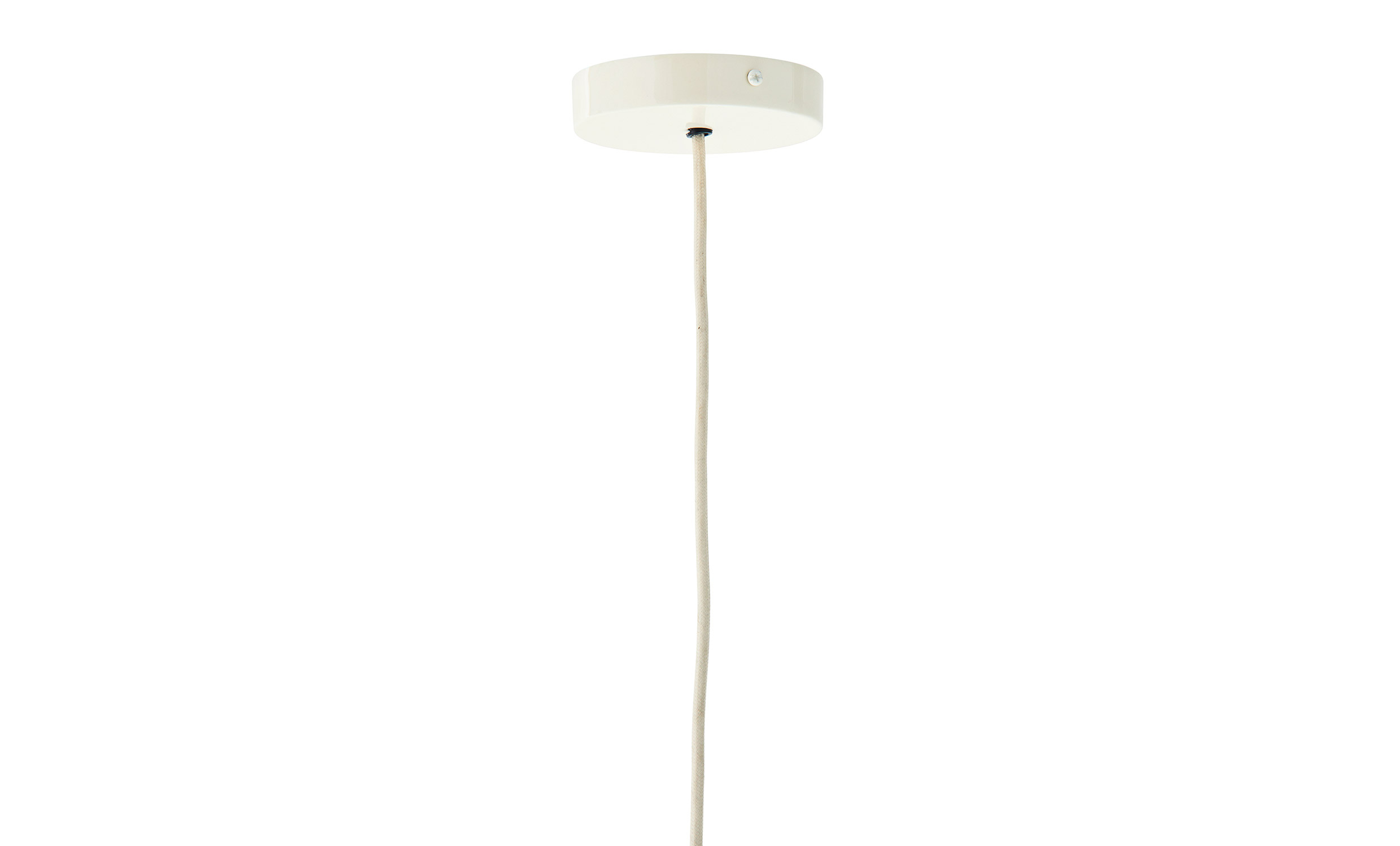 ENAMEL Taklampa Vit