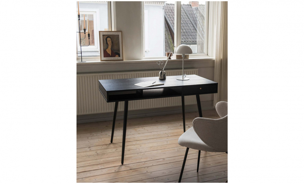 DAWN Skrivbord Svart i gruppen Vardagsrum / Frvaringsmbler / Skrivbord hos SoffaDirekt.se (J3496)