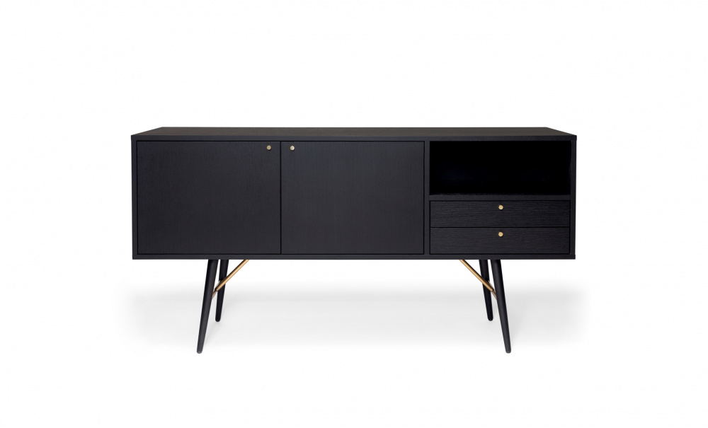 DAWN Sideboard Svart i gruppen Vardagsrum / Frvaringsmbler / Sideboards hos SoffaDirekt.se (J9580-1)