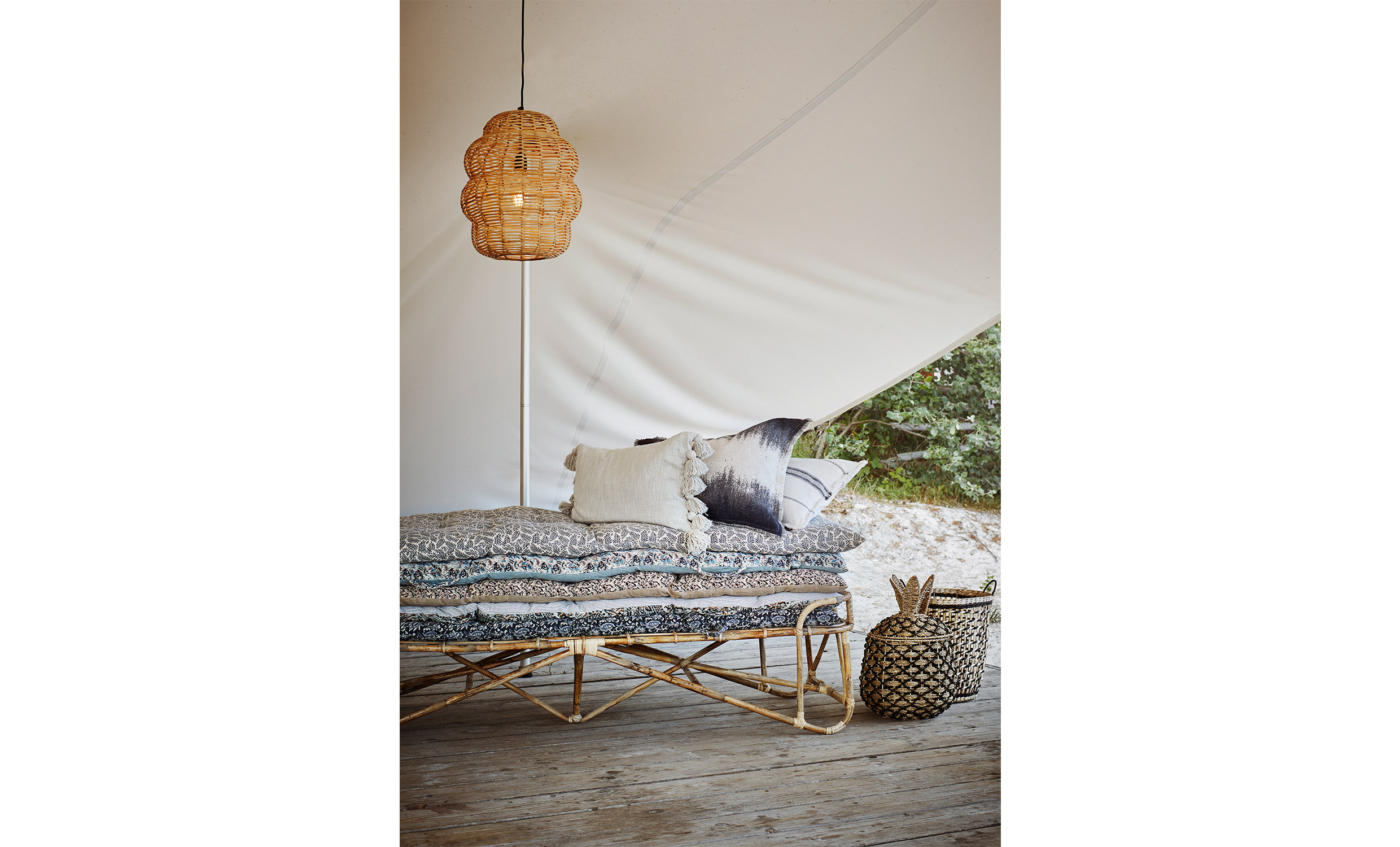 TASSEL Kuddfodral 40x60 Vit