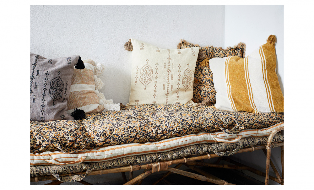 KUDDFODRAL 50x50 Sand i gruppen Mattor & Textil / Prydnadskuddar / Kuddfodral hos SoffaDirekt.se (JMS20-1029)