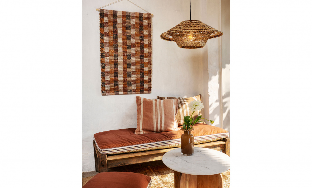 Bild nr 2 (KUDDFODRAL 50x50 Rosa/Vit)