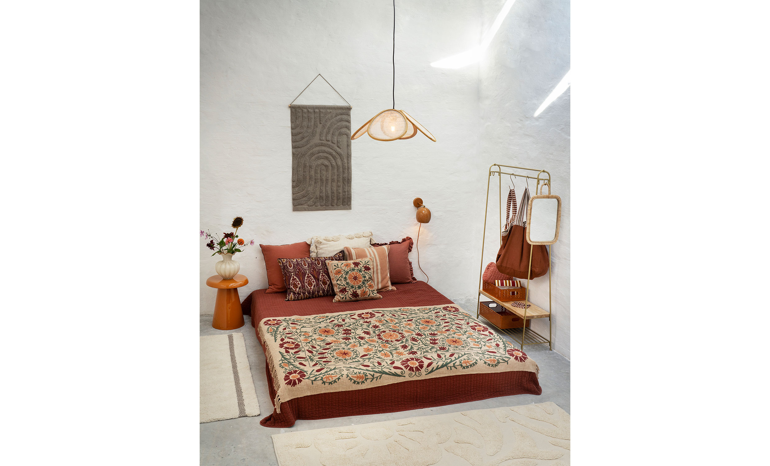 KUDDFODRAL 40x60 Brun/Vit