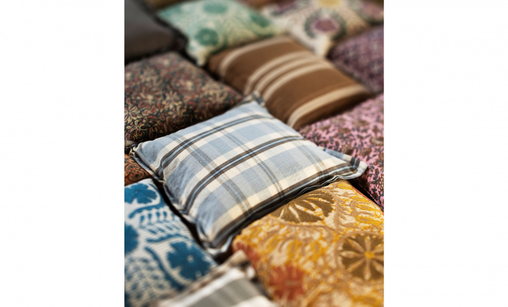 Bild nr 3 (KUDDFODRAL 50x50 Ljusbl�/vit)