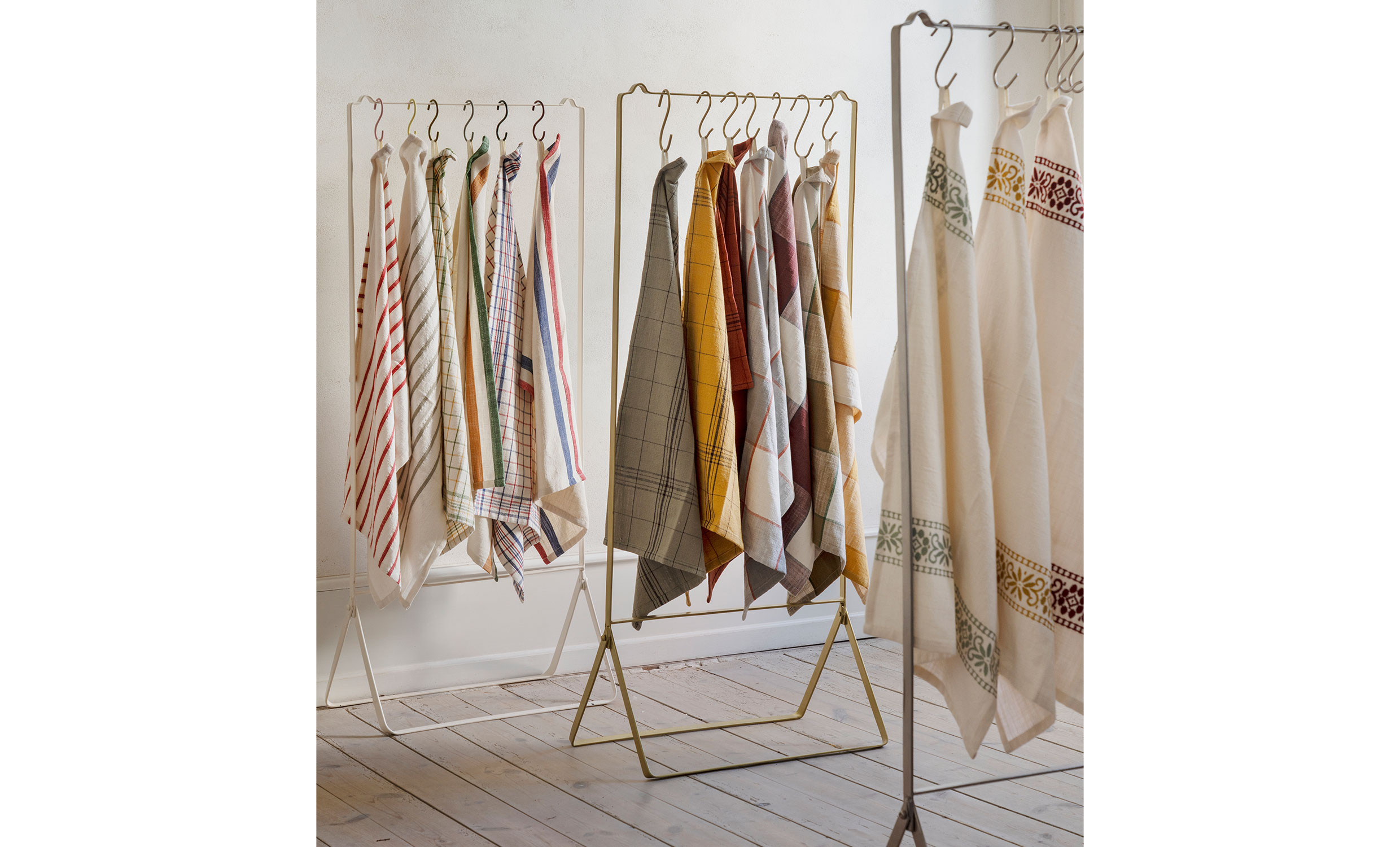 KKSHANDDUK 50x70 Offwhite/Grn