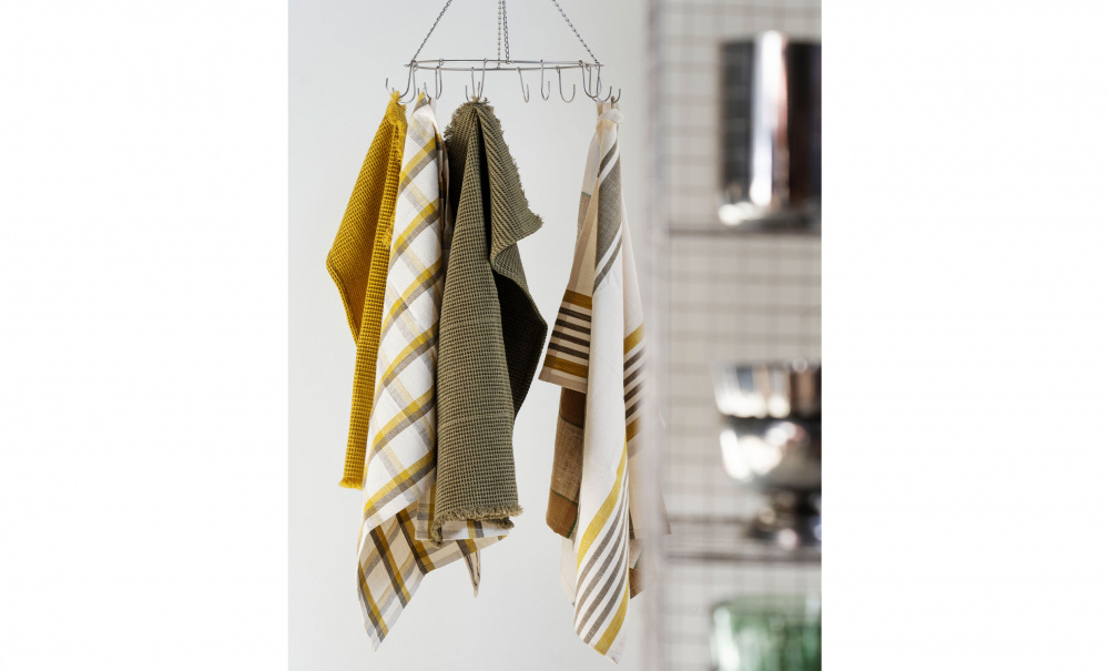 Bild nr 2 (KÖKSHANDDUK Offwhite/Khaki)
