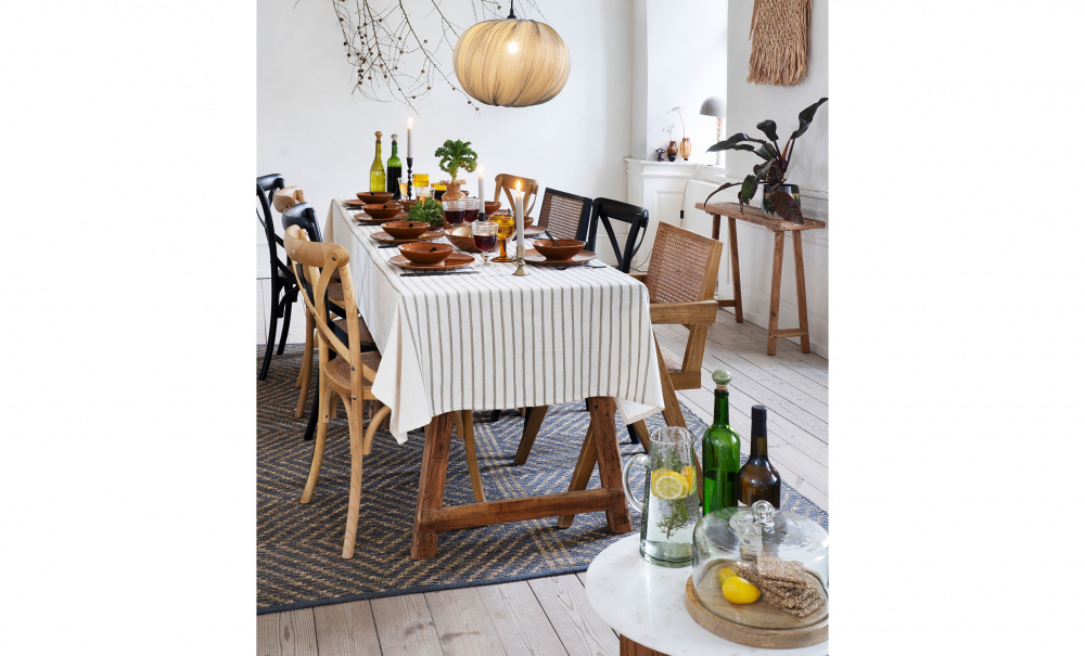 Bild nr 2 (DUK 120x220 Offwhite/Grn)