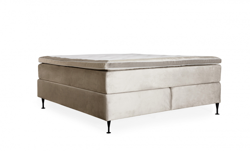 OPERA/PRIMO HIGH 140 Sngpaket Sammet Beige i gruppen Sovrum / Sngar / Sngpaket hos SoffaDirekt.se (KMP06035PRHISG140MO2)