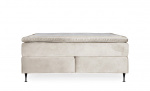 OPERA 160 Kontinentalsäng Sammet Beige