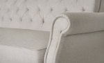 LEEDS Bäddsoffa Chesterfield Beige