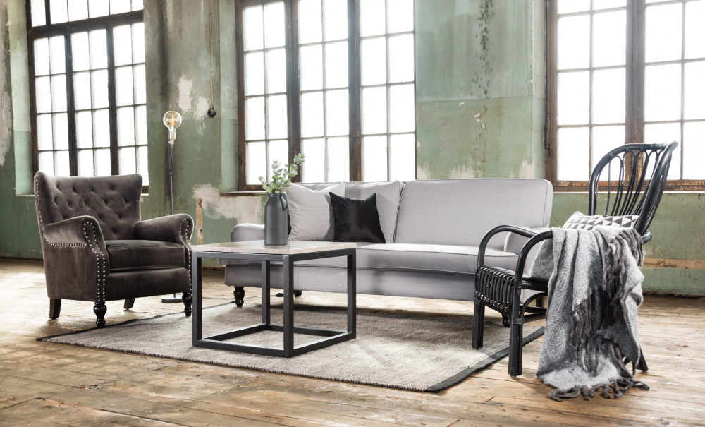 HOWARD Bddsoffa Ljusgr i gruppen Vardagsrum / Soffor / Howardsoffor hos SoffaDirekt.se (LAB-192N2S-NM-28)