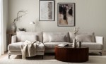 LINDE Divansoffa Large Vänster Offwhite
