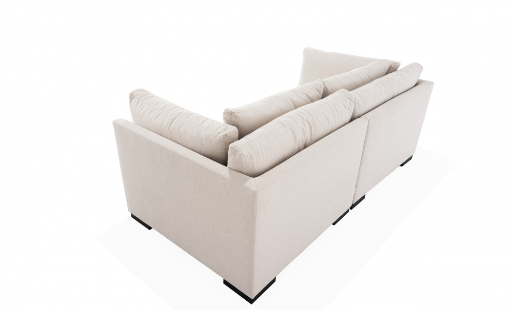 LYON 3-sitssoffa Modulsoffa Beige i gruppen Vardagsrum / Soffor / Modulsoffor hos SoffaDirekt.se (LY-3S-CABE)