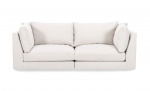 LYON 3-sitssoffa Modulsoffa Vit Byt till bild nr 1 (LYON 3-sitssoffa Modulsoffa Vit)