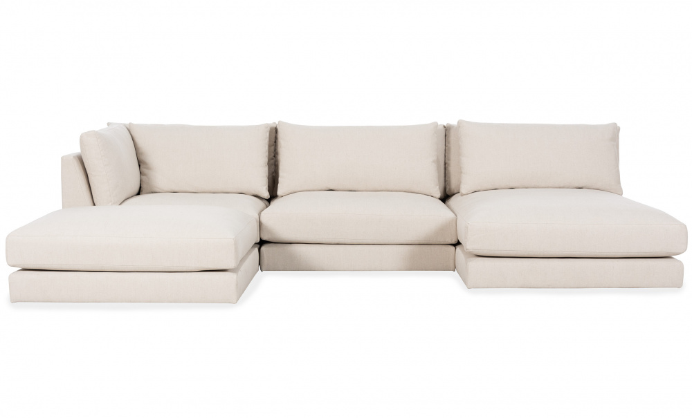 LYON U-Soffa Vndbar Beige i gruppen Vardagsrum / Soffor / U-Soffor hos SoffaDirekt.se (LY-A3D-D3A-CABE)