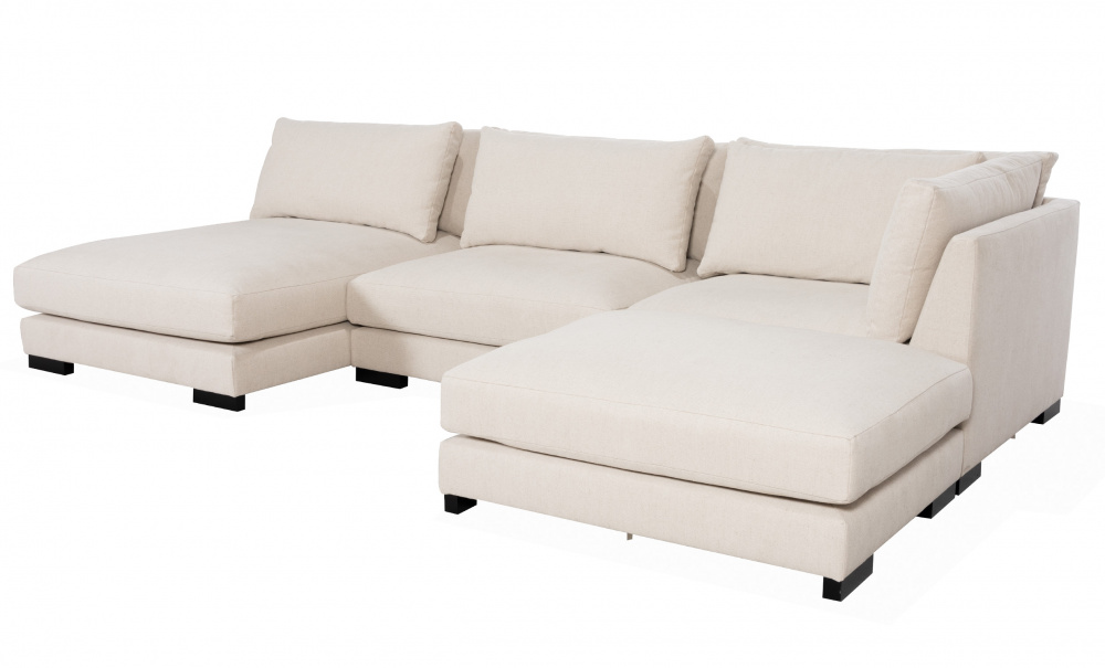 LYON U-Soffa Vndbar Beige i gruppen Vardagsrum / Soffor / U-Soffor hos SoffaDirekt.se (LY-A3D-D3A-CABE)