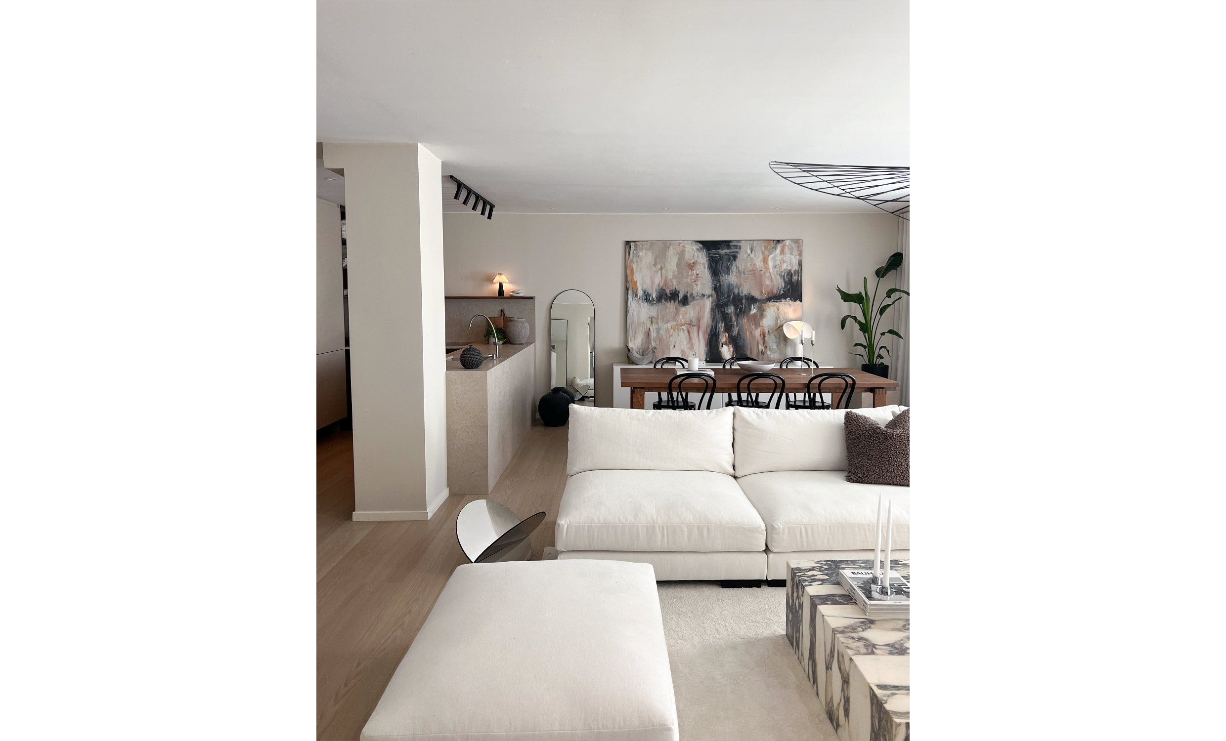 LYON U-Soffa Vndbar Vit