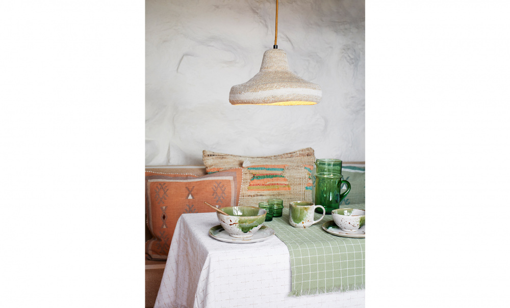 SKL Stengods 12cm Vit/Grn i gruppen Kk / Dukning & Servering hos SoffaDirekt.se (MA02RB)
