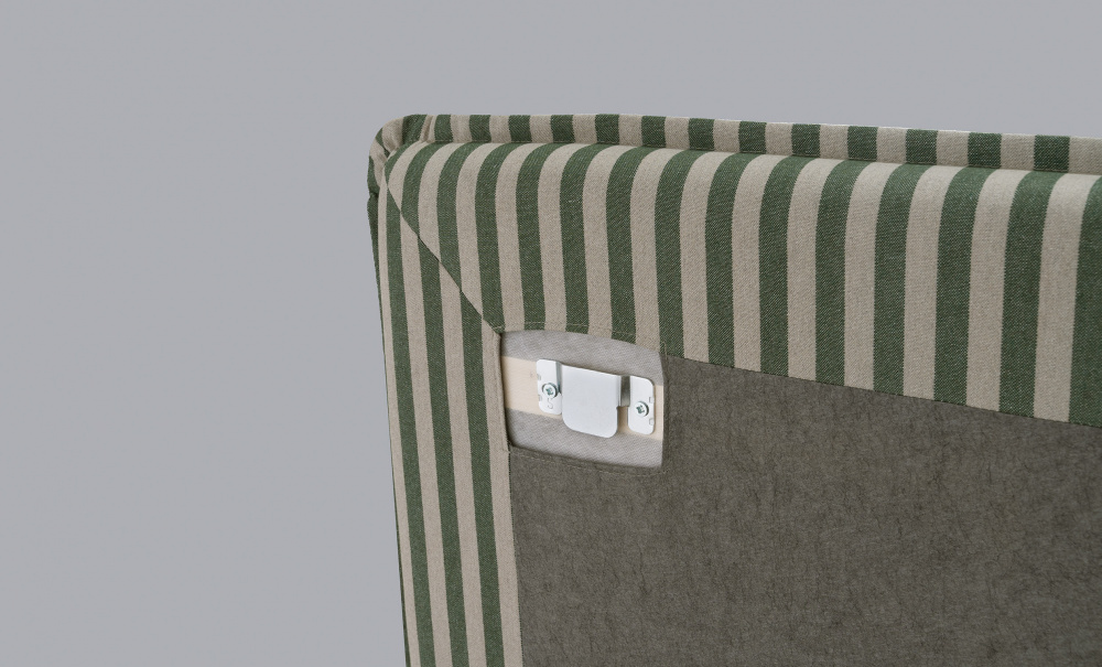 Bild nr 5 (MATHEO Snggavel Vgghngd 180 Randig Beige)