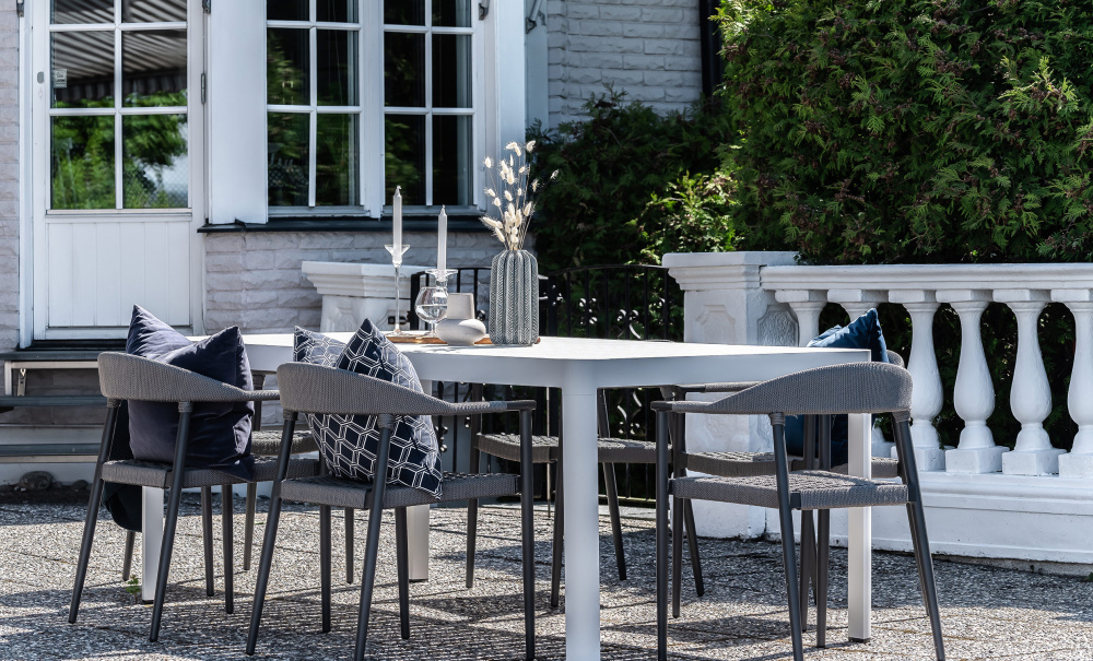 MAXTON Trdgrdsstol Gr i gruppen Utembler / Trdgrdsstolar / Stolar hos SoffaDirekt.se (MB4027-GR)