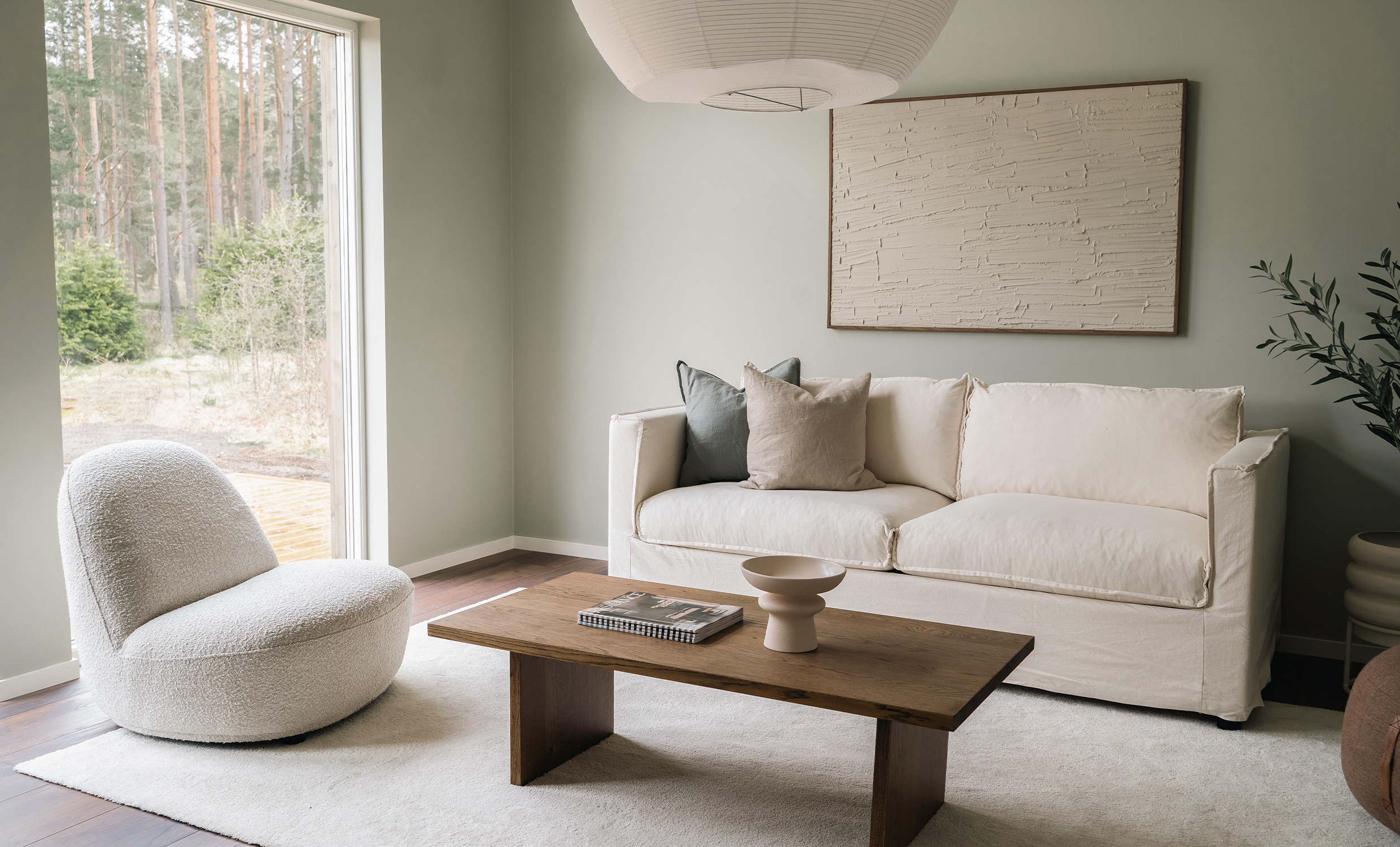 MILFORD 3-sitssoffa Beige