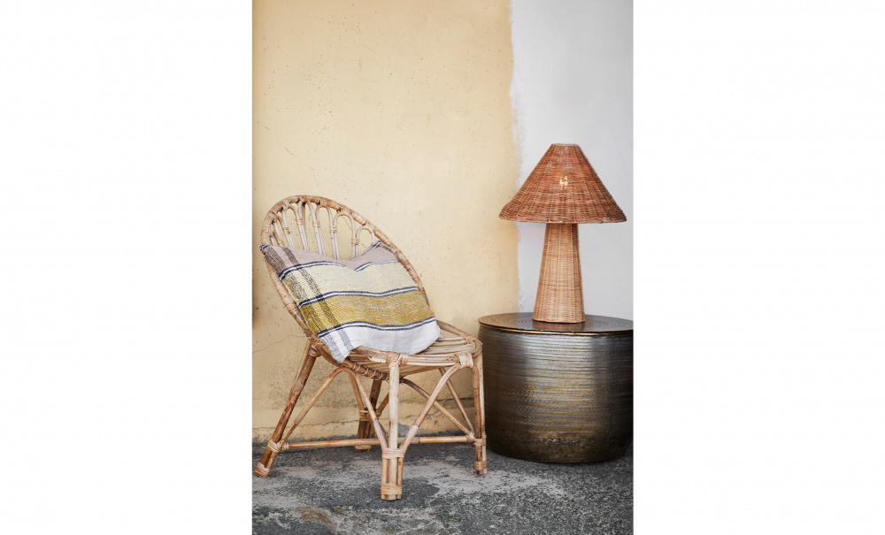 RATTAN Bordslampa Natur i gruppen Belysning / Lampor / Bordslampor hos SoffaDirekt.se (MKR221268)