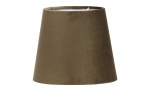 Byt till bild nr 1 (MIA Lampskrm Sammet Brun H17)