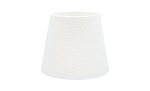 MIA Bouclette Lampskärm 17 cm Vit 