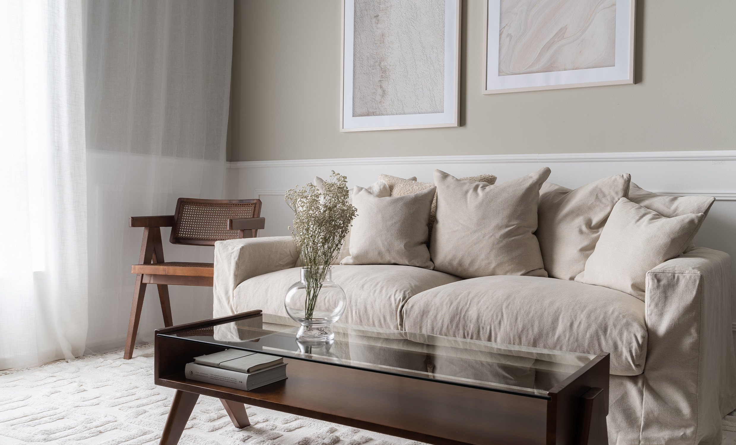 MONACO PREMIUM 2-sitssoffa Beige