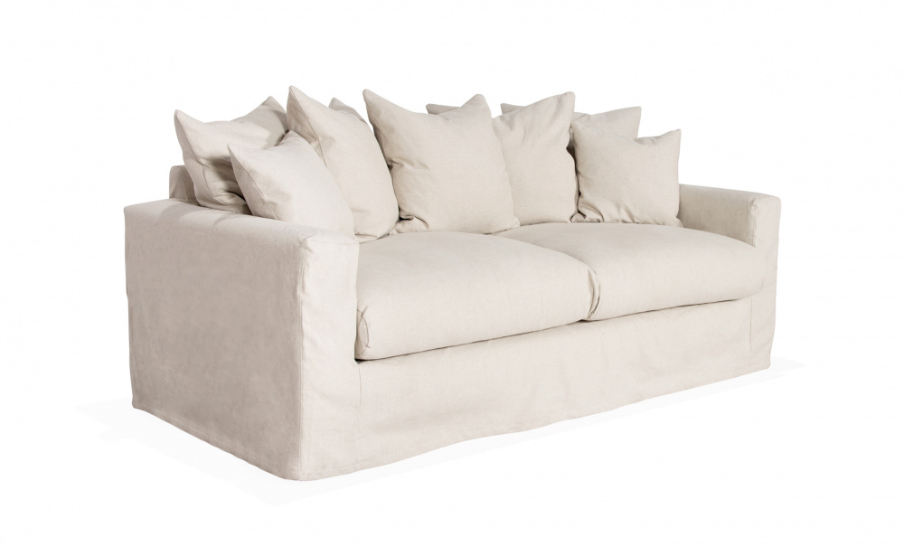MONACO PREMIUM 2-sitssoffa Beige i gruppen Vardagsrum hos SoffaDirekt.se (MO2SBE)