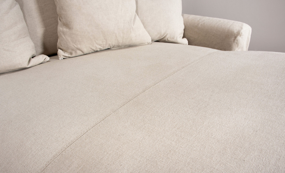 MONACO Premium Divansoffa Hger Beige i gruppen Vardagsrum / Soffor / Divansoffor hos SoffaDirekt.se (MO3DBE)