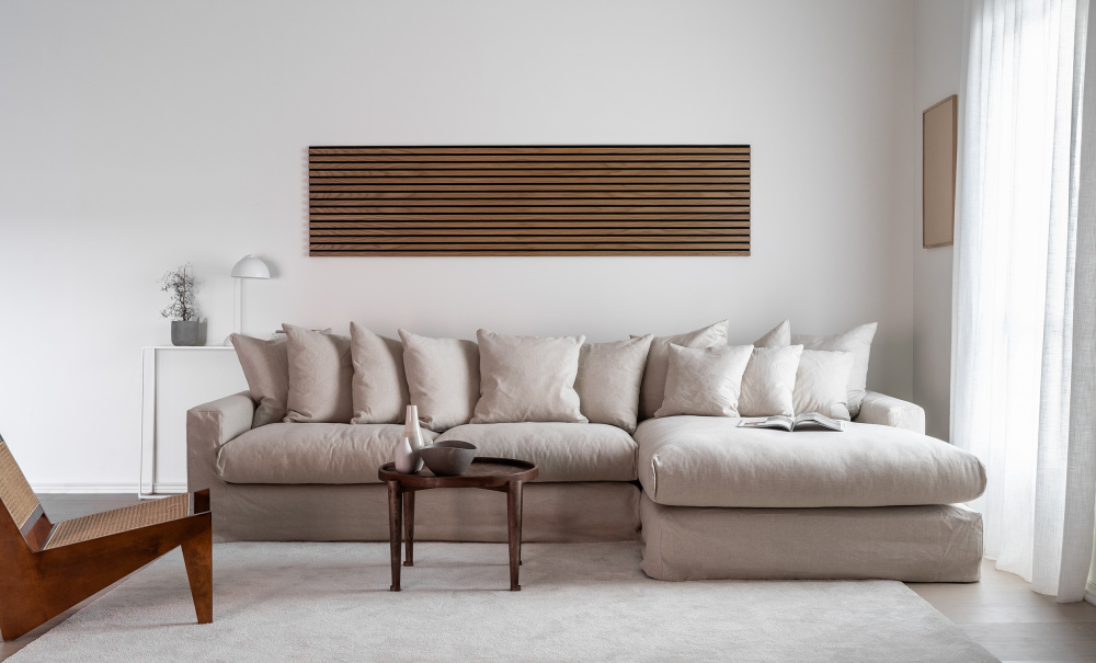 MONACO Premium Divansoffa Hger Beige i gruppen Vardagsrum / Soffor / Divansoffor hos SoffaDirekt.se (MO3DBE)