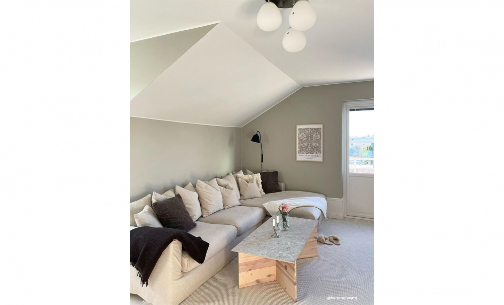 MONACO Premium Divansoffa Hger Beige i gruppen Vardagsrum / Soffor / Divansoffor hos SoffaDirekt.se (MO3DBE)