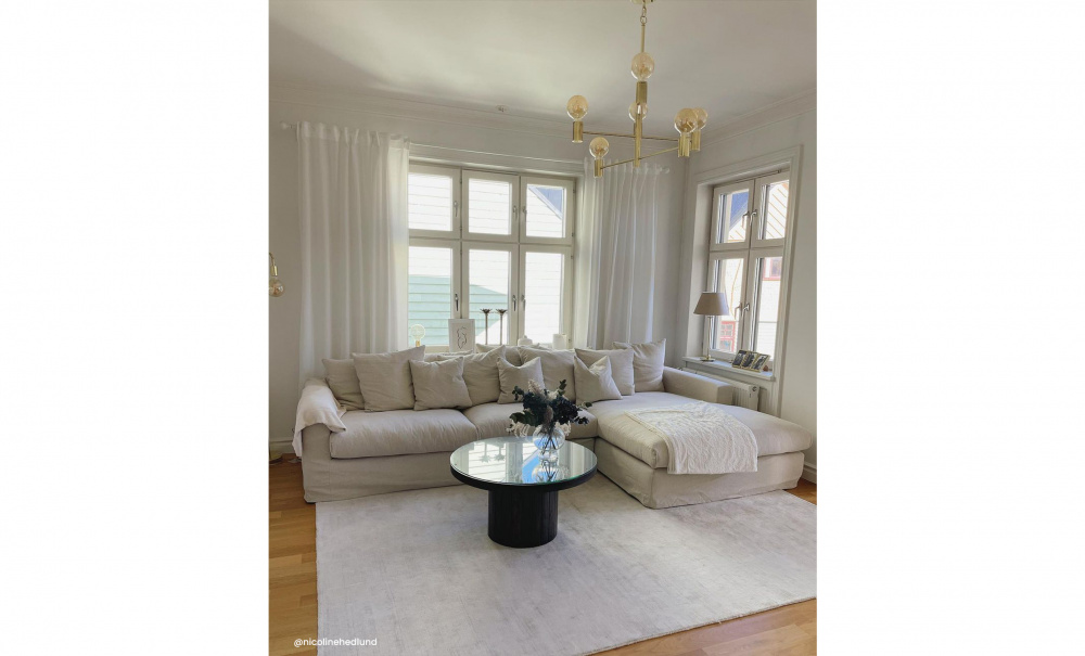 MONACO Premium Divansoffa Hger Beige i gruppen Vardagsrum / Soffor / Divansoffor hos SoffaDirekt.se (MO3DBE)