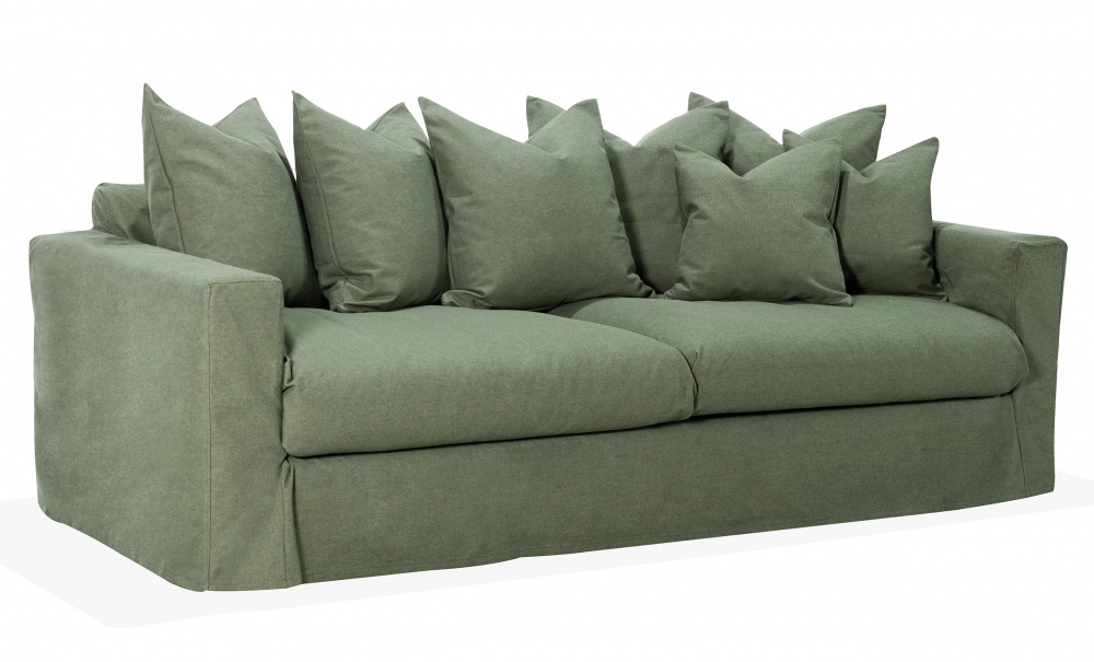 MONACO Premium 3-sitssoffa Grn i gruppen Vardagsrum / Soffor / 3-sits soffor hos SoffaDirekt.se (MO3SBR801)