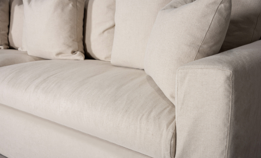 MONACO PREMIUM 4-sitssoffa Beige i gruppen Vardagsrum / Soffor / 4-sits soffor hos SoffaDirekt.se (MO4SBE)