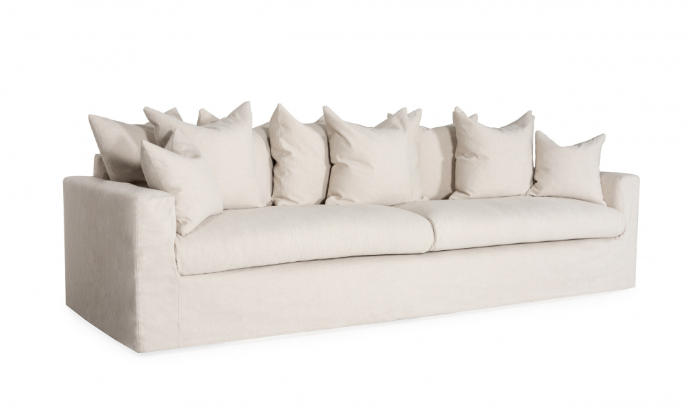 MONACO PREMIUM 4-sitssoffa Beige i gruppen Vardagsrum / Soffor / 4-sits soffor hos SoffaDirekt.se (MO4SBE)