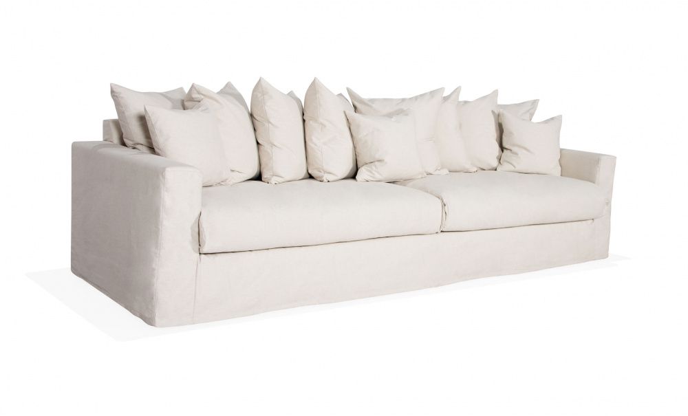 MONACO Premium 4-sitssoffa Sandbeige i gruppen Vardagsrum / Soffor / 4-sits soffor hos SoffaDirekt.se (MO4SBR001)