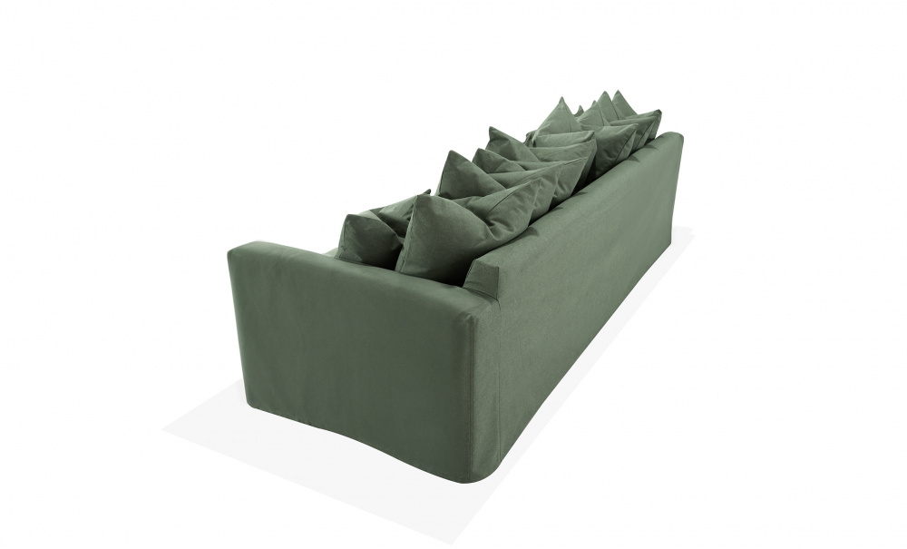 MONACO Premium 4-sitssoffa Grn i gruppen Vardagsrum / Soffor / 4-sits soffor hos SoffaDirekt.se (MO4SBR801)