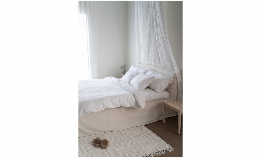 MONACO Sngpaket 180 Offwhite i gruppen Sovrum / Sngar / Sngar 180 hos SoffaDirekt.se (MOBED180-RE01)