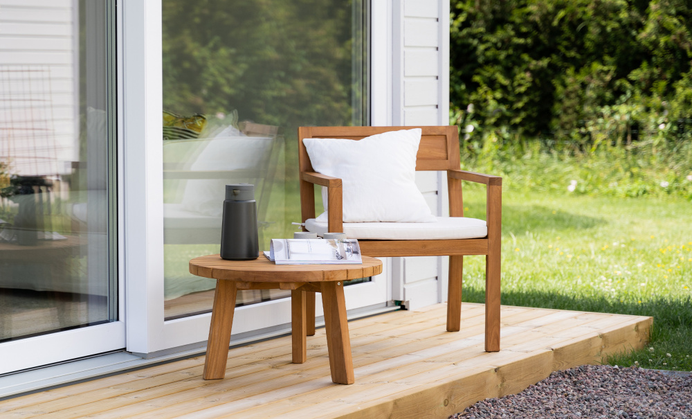 MOKA Trdgrdskarmstol i gruppen Utembler / Trdgrdsstolar / Stolar hos SoffaDirekt.se (MOKA-ARMCHAIR)