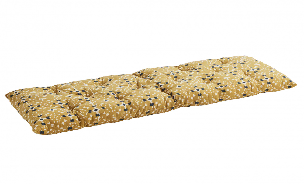 DYNA 45x125 Senapsgul/Bl i gruppen Mattor & Textil / Dynor hos SoffaDirekt.se (MP-45125-240)