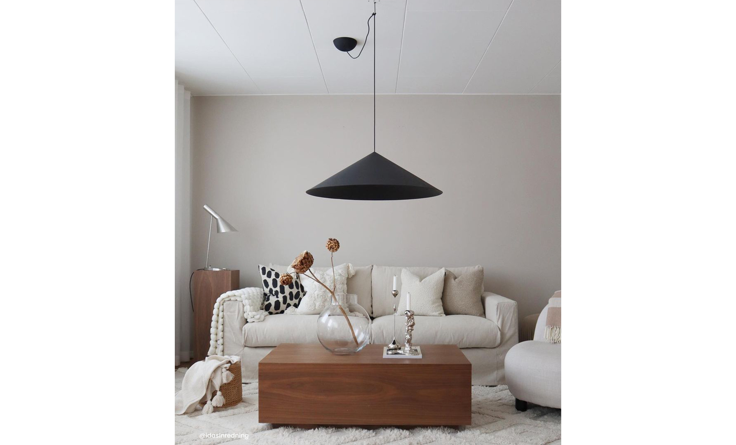 MAXIME 3-sitssoffa Beige