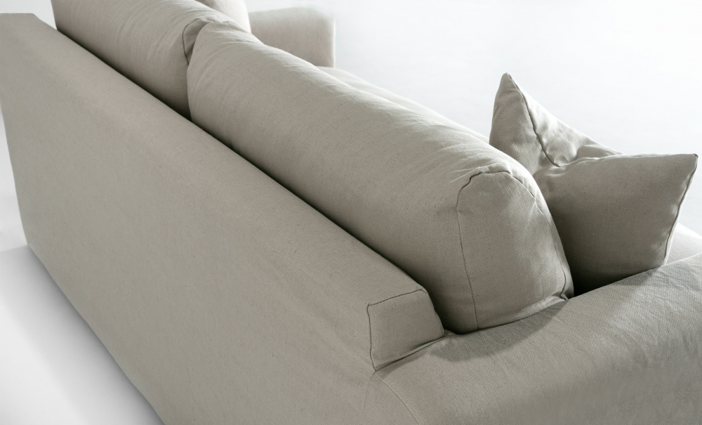 MAXIME 3-sitssoffa Beige i gruppen Vardagsrum / Soffor / 3-sits soffor hos SoffaDirekt.se (MX3SBE)